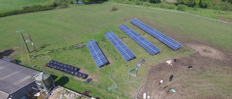 Marchwiel farm solar