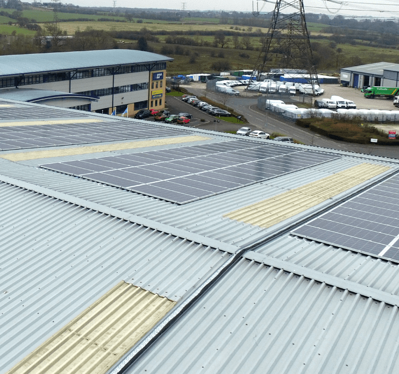 Solar Panels For Data Centre