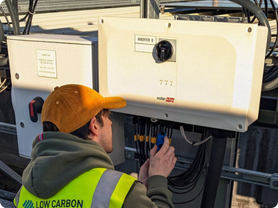 Solar asset management and maintenance